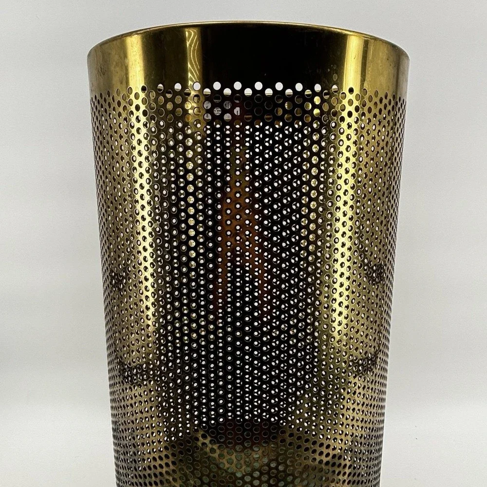 FrontGate Brass Waste Basket Approx 20